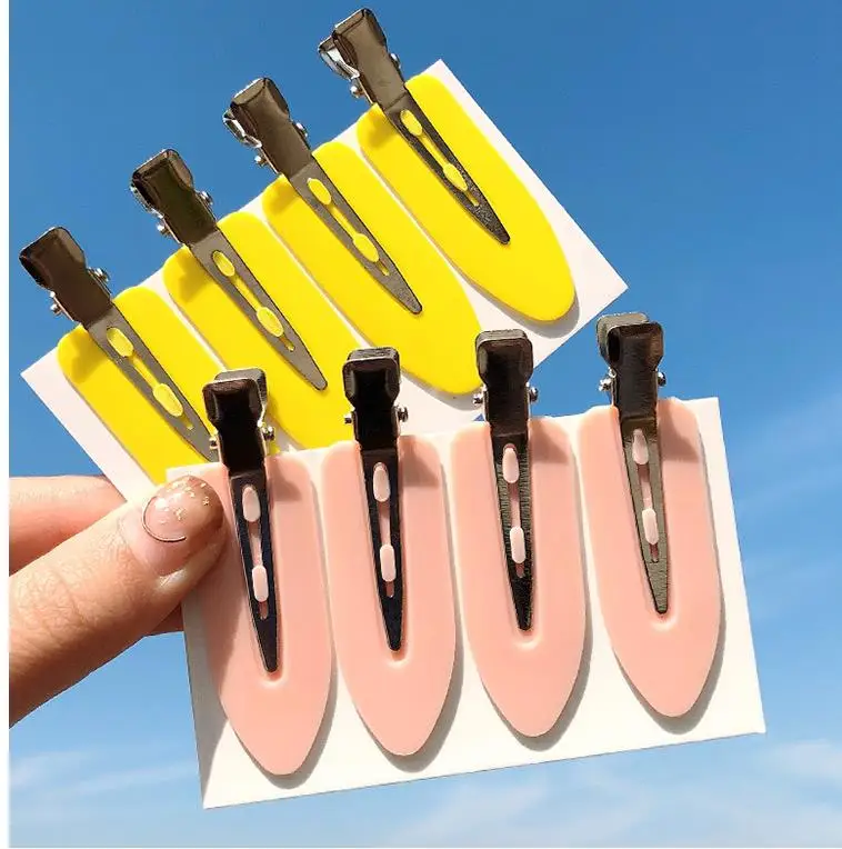 Женская заколка для волос простая из смолы макияжа 4 шт. |