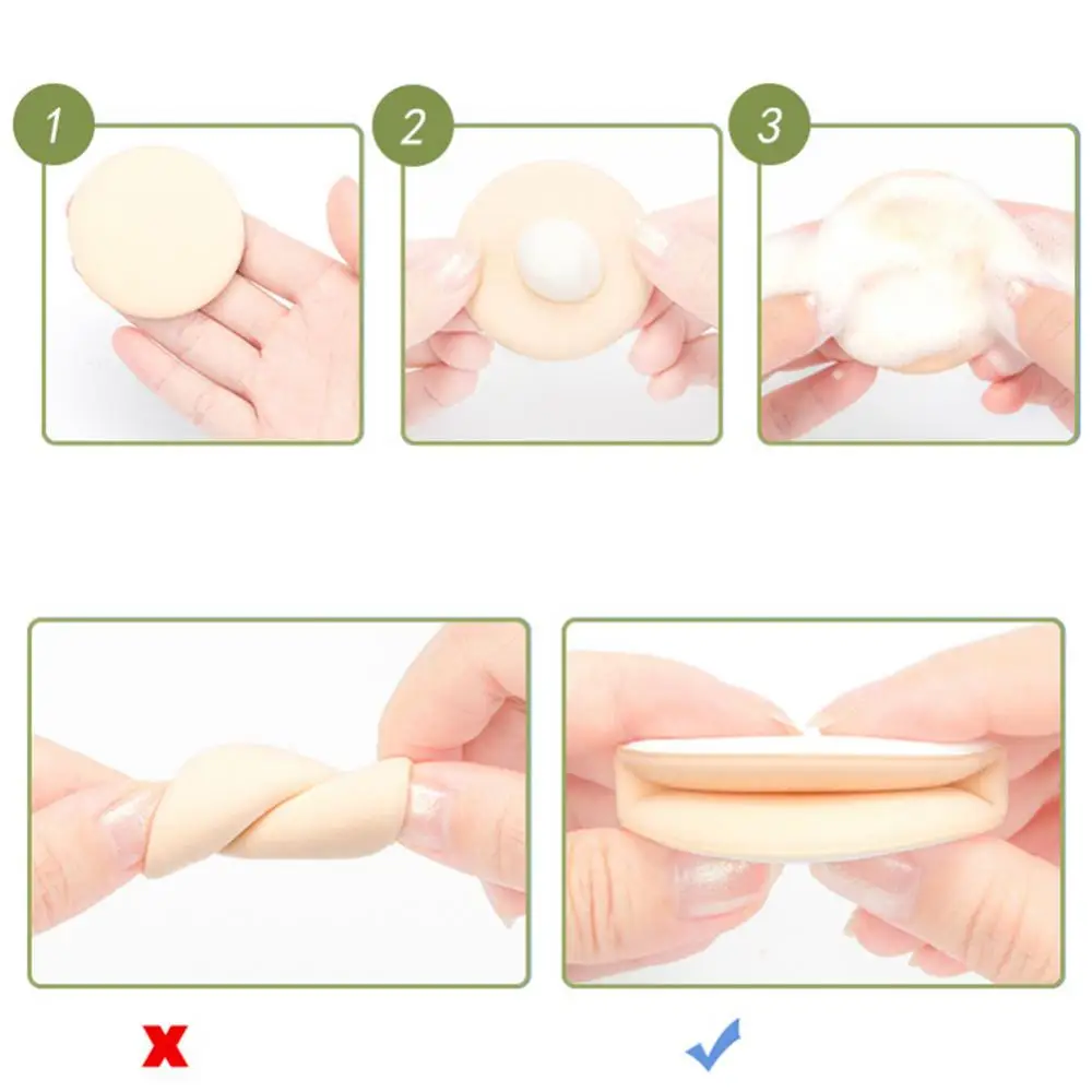 2 шт. мягкая губка для пудры макияжа |