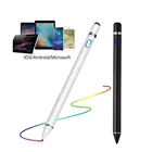 Универсальный стилус для емкостного экрана графический планшет ручка для iPad Xiaomi Huawei Samsung мобильный телефон IOSAndroid системы смарт-карандаш