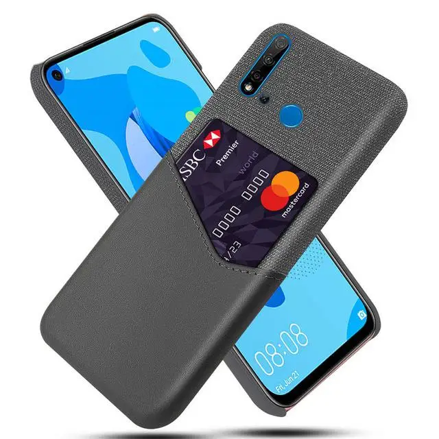 Для huawei P20 Pro Lite P30 P10 Plus P8 P9 Lite чехол из искусственной кожи с отделениями для карт деловой чехол для huawei P8 P9 Lite P10 Plus - Цвет: Gray