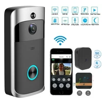 smart video doorbell camera wifi wireless call intercom video eye home door bell ring phone security camera night vision doorbel