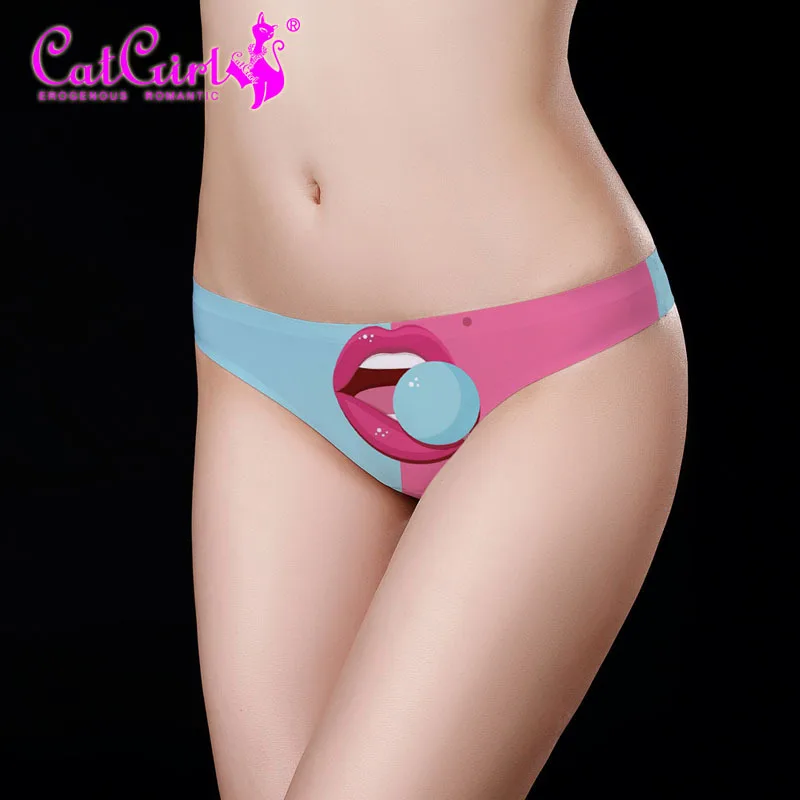 Женские трусы Мягкие Бесшовные трусики с героями мультфильмов для девочек Трусы