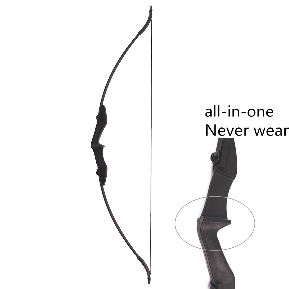 

Left and right bow 30/40 lb removable anti-bend bow group free 12pcs red and white fiberglass bow aimed at hunting and practice
