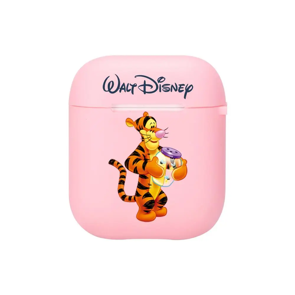 Милый Disney Микки и Минни Маус Мышь силикона Bluetooth Беспроводной наушники чехол для