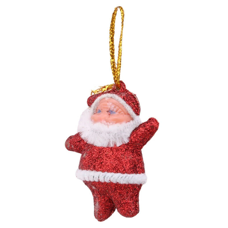 Christmas Pendant Creative Cute Lying Santa Claus Statue Garden Hang On Tree Decorative Indoor Outdoor Decor Ornament | Дом и сад
