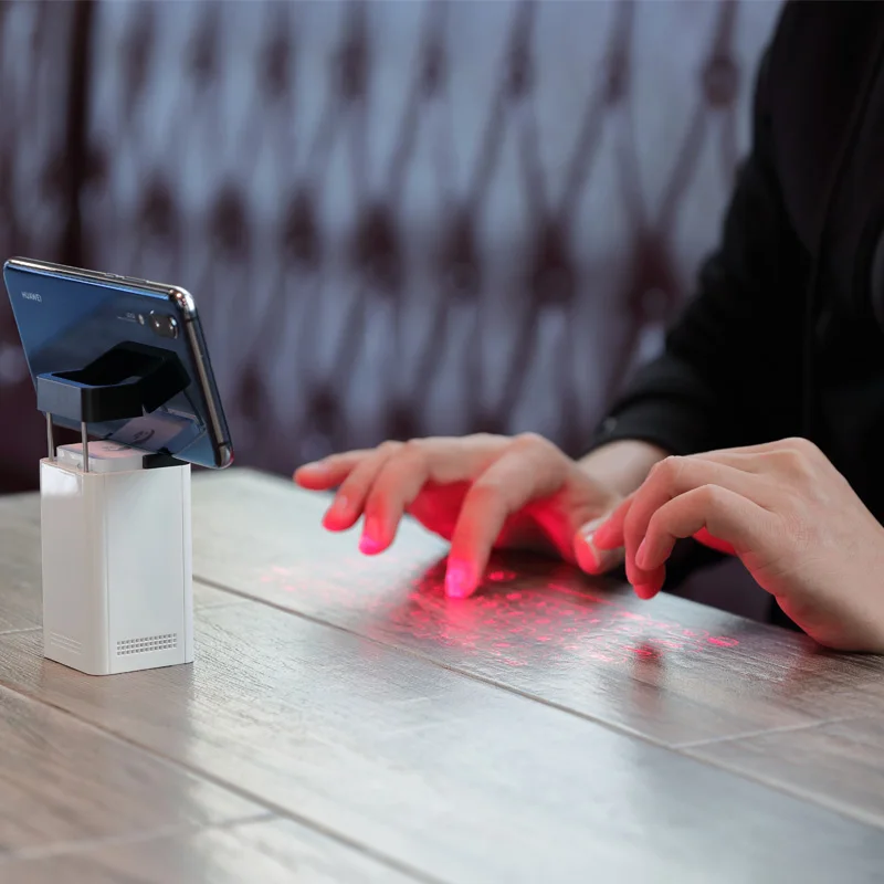 KLW Virtual Laser Keyboard Bluetooth Wireless Projector Phone For Computer Iphone Pad Laptop With Mouse Function | Компьютеры и офис