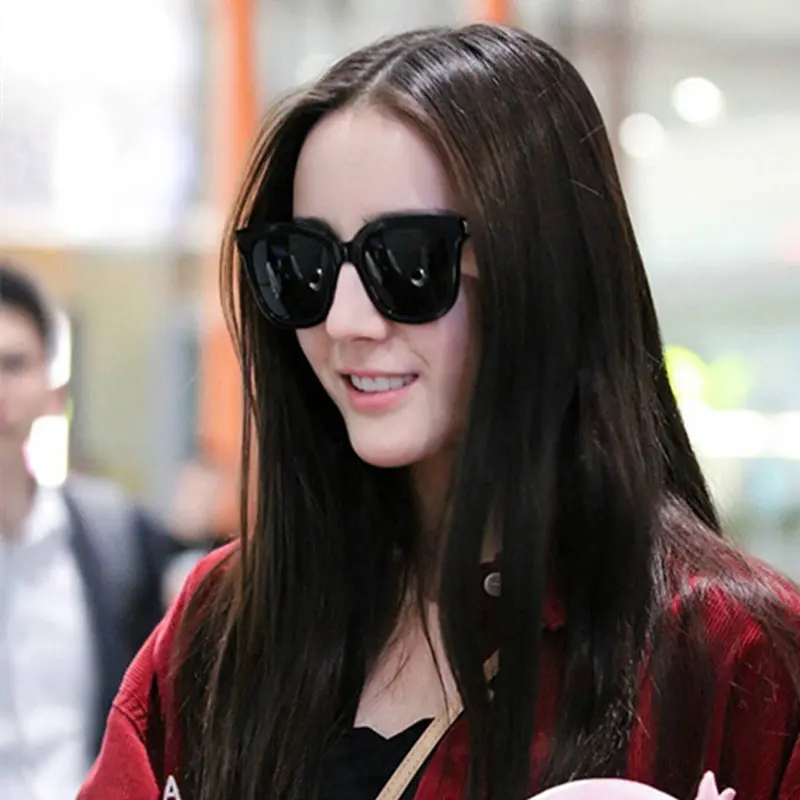 Модный корейский фирменный дизайн джинсовая GENTEL Absente солнечные очки для вождения