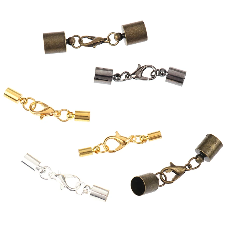 Кожаный шнур браслет Омаров застежки крючки щипцы наконечник колпачки ювелирные