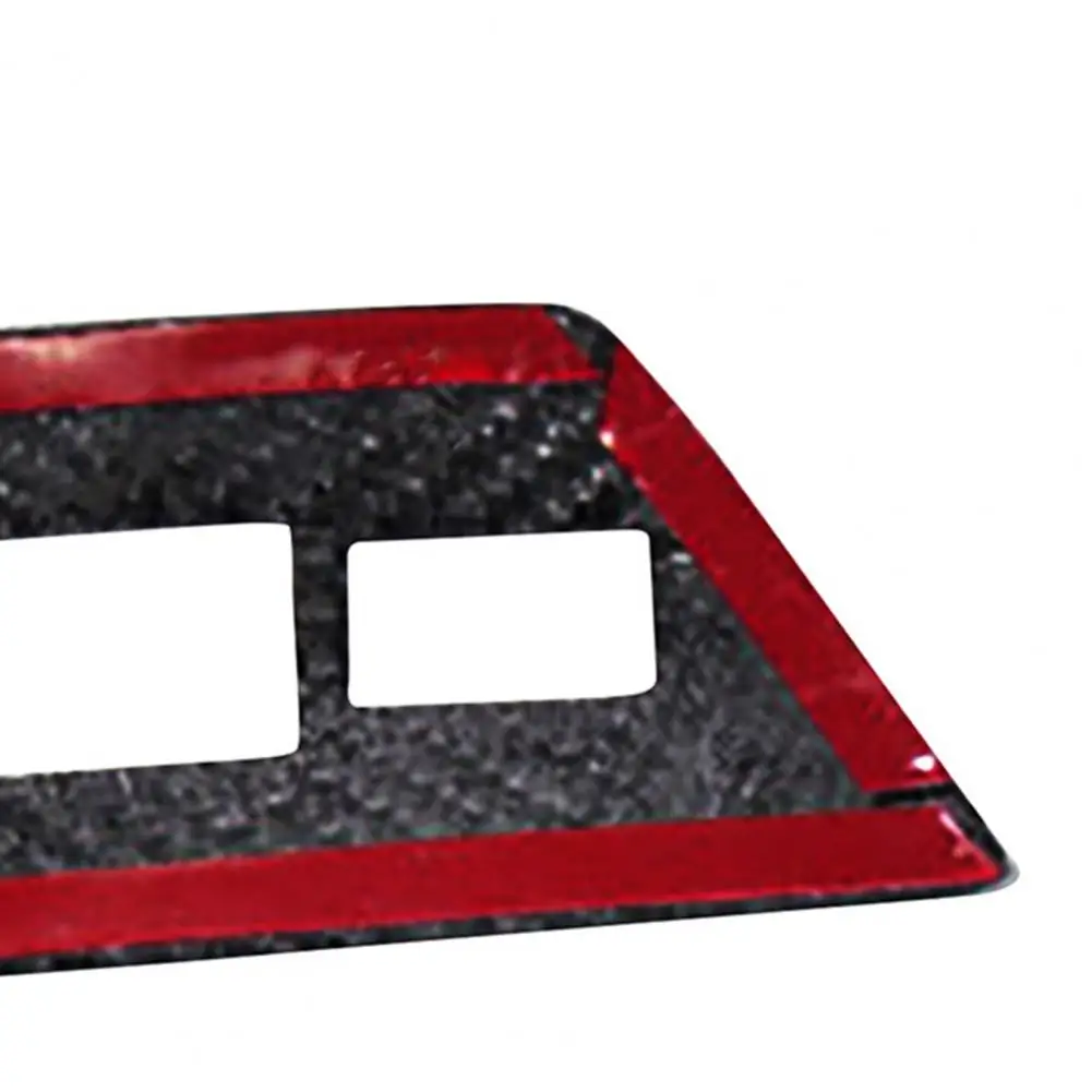 2 шт. переключатель Панель обложкой уникальный Анти Царапины углеродного волокна