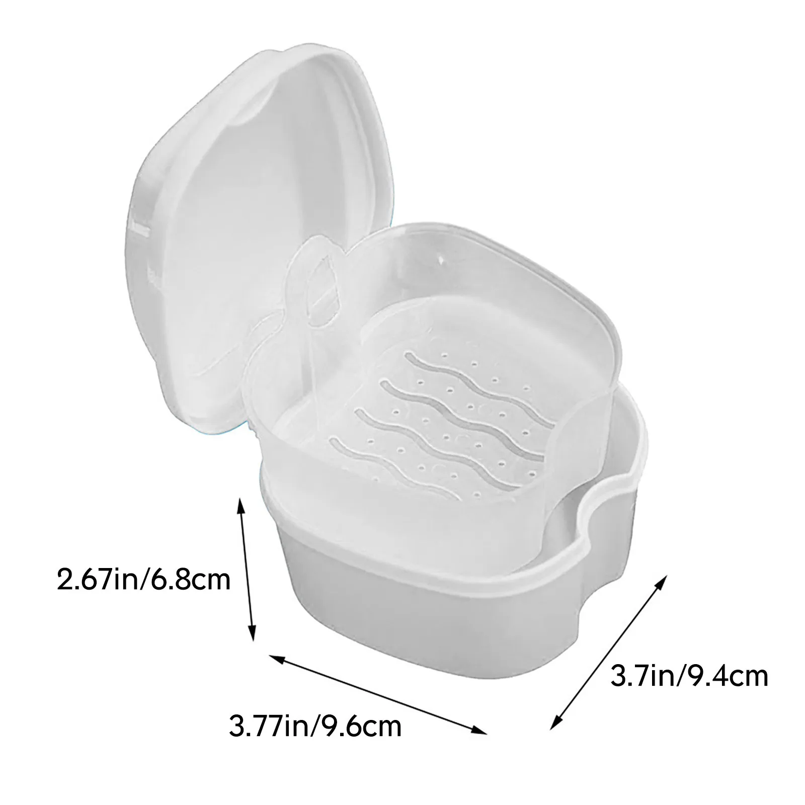 Новый органайзер для зубных протезов коробка ванной искусственная с подвесным