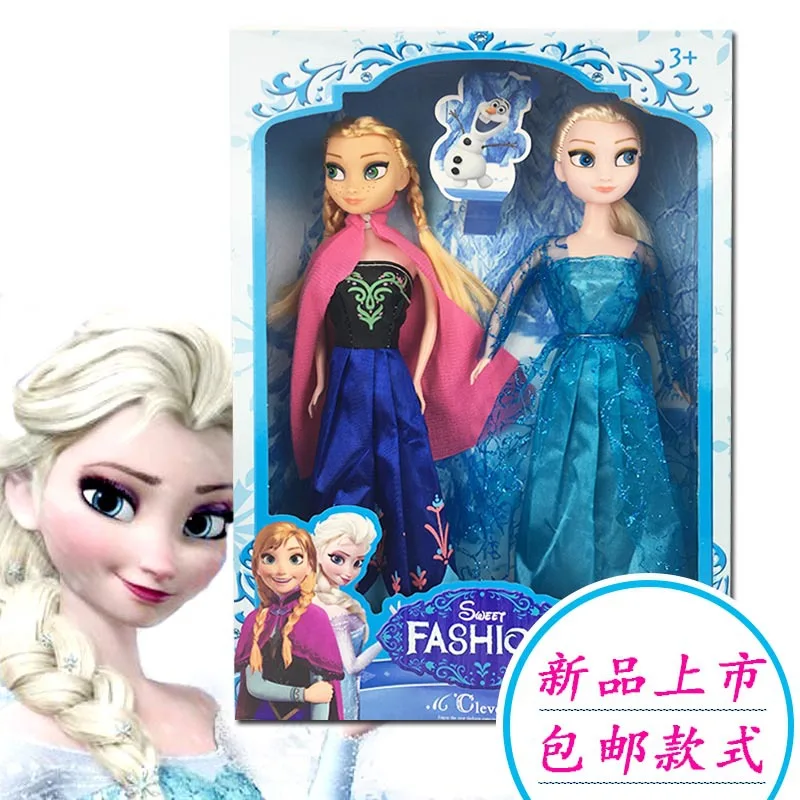 Принцесса Анна Эльза мультфильм кукла персонаж экшн-модель игрушка маленькая