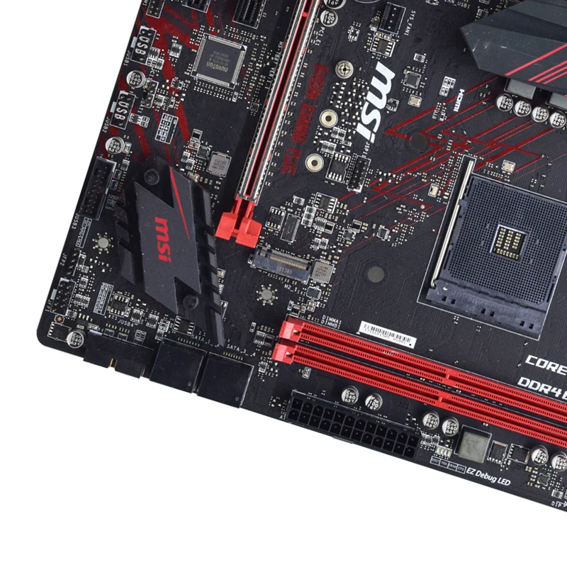 Preise Für MSI B450M GAMING PLUS Desktop-Motherboard Sockel AM4 DDR4 Für AMD B450 M.2 PCI-E 3,0 450 M Micro ATX Verwendet Original Mainboard
