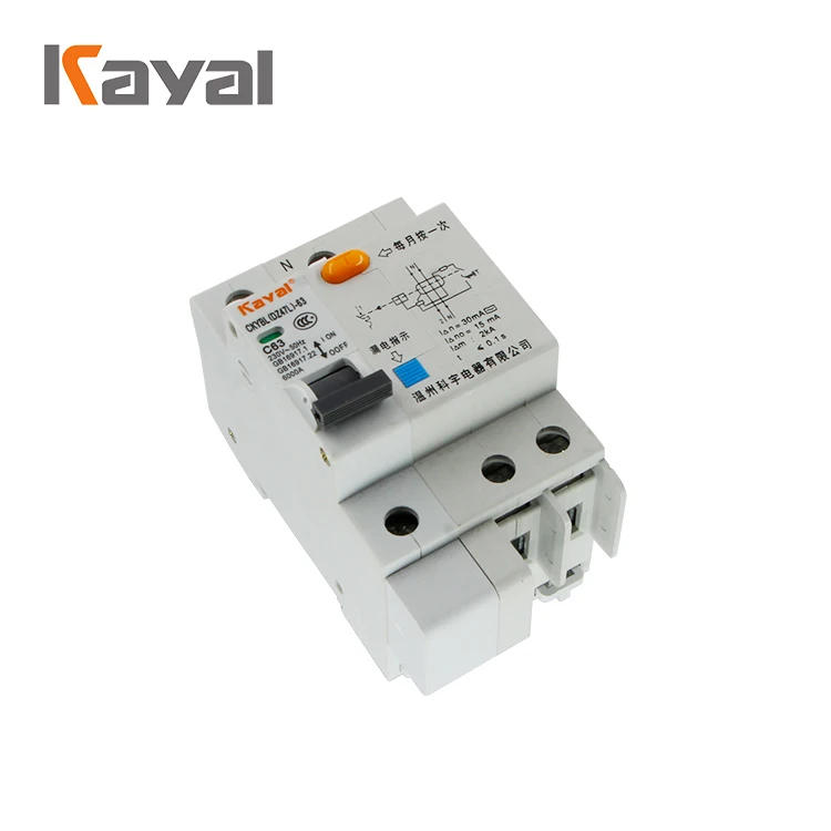 Каял Высокое качество 1P 2P 3P 4P 10MA 15MA 30MA 300MA 6A 10A 16A 32A 40A 63A ELCB выключатели