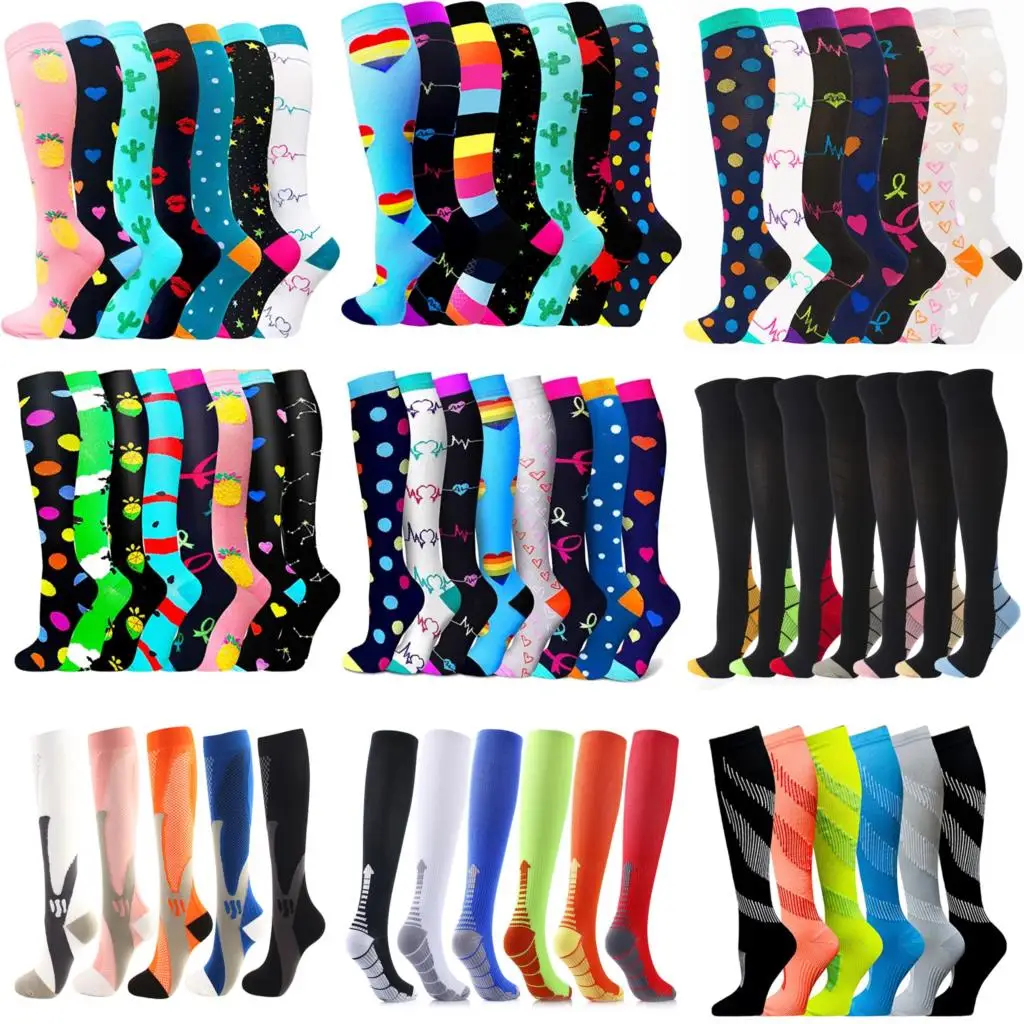 

Running Men Women Compression Socks Soccer Best Graduated Nurses For Medical Edema Diabetes Varicose Veins Plantar Fasciitis