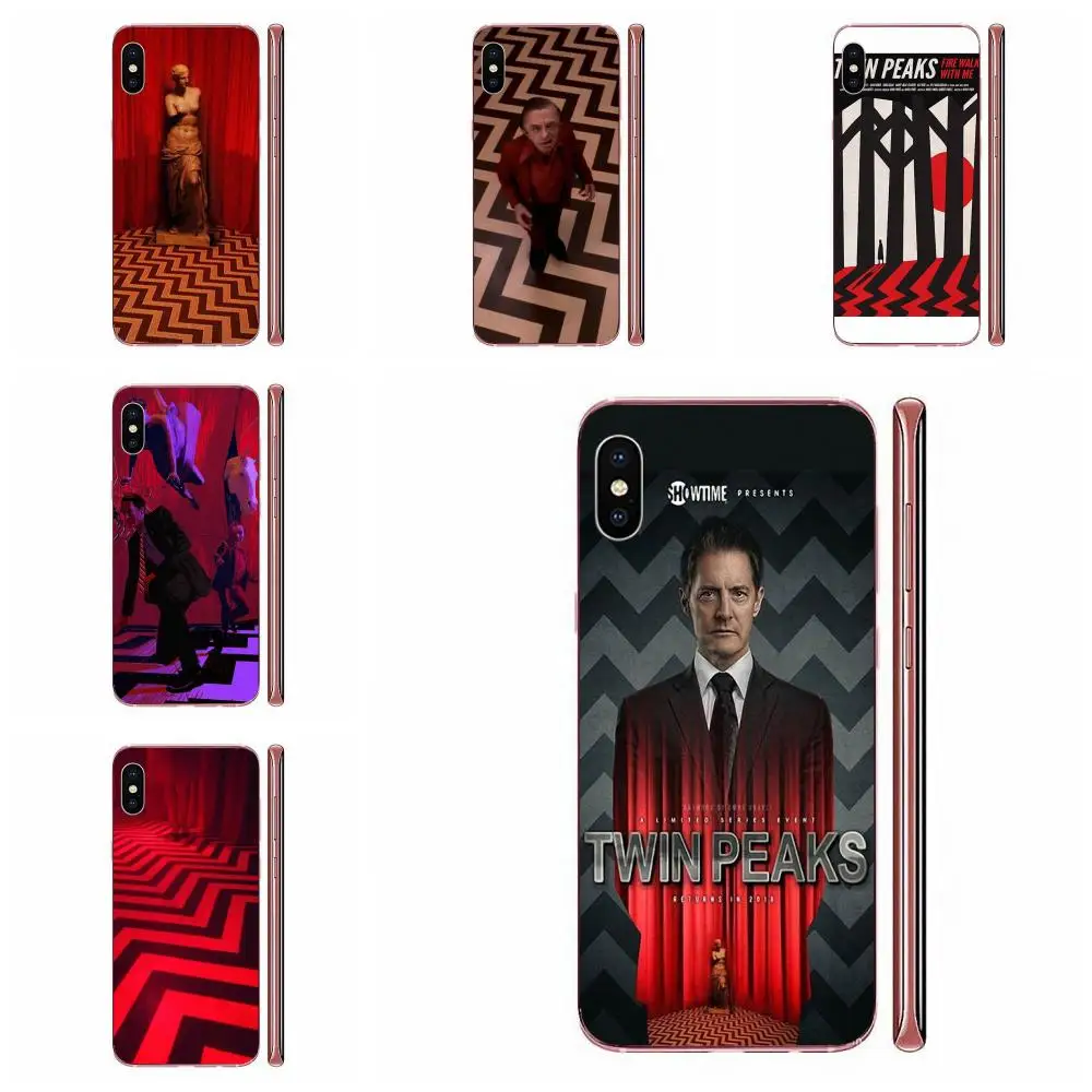 Чехол из ТПУ с надписью Welcome To Twin Peaks Red для Huawei Mate 9 10 20 P P8 P9 P10 P20 P30 P40 Lite Pro Smart