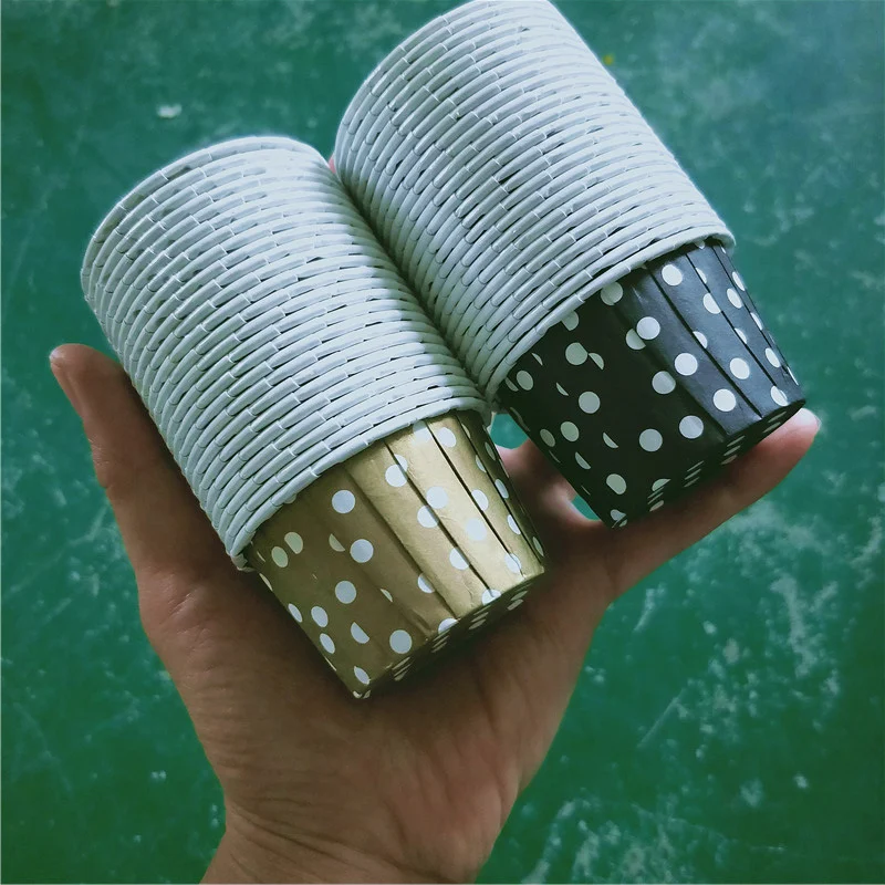 50 шт. бумажные стаканчики для кексов на белом фоне | Дом и сад