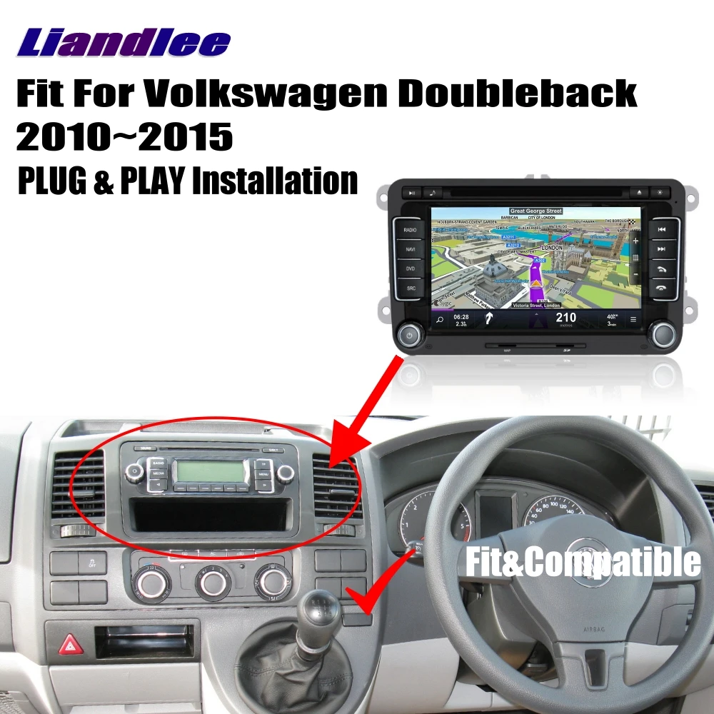 Автомобильная Мультимедийная система на Android для Volkswagen Doubleback 2010 2015 стерео