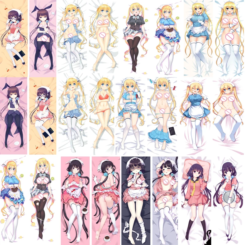 

2020-March update Anime Blend S Maika Sakuranomiya Kaho Hinata Dakimakura Body Decorative Pillowcases Hugging Pillow Cover Case