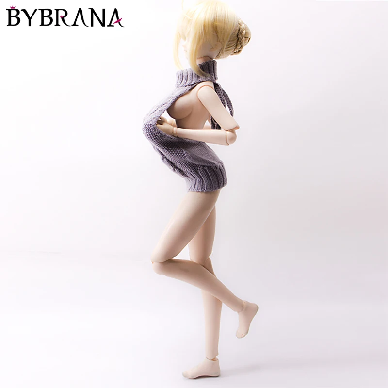 Шарнирная кукла Bybrana 1/3 повседневный японский сексуальный свитер с открытой