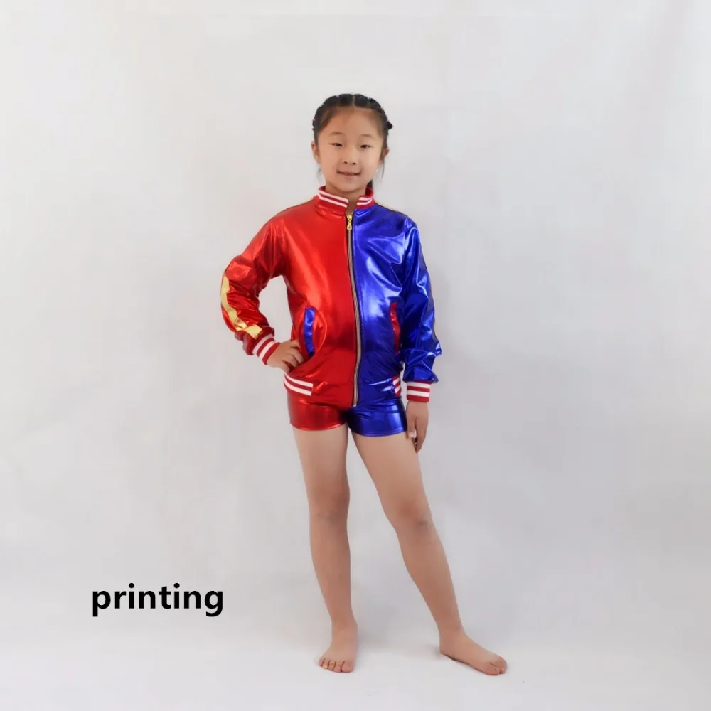 Костюм на Хэллоуин для детей костюм Харли Квинн косплея одежда вечеринки девочек