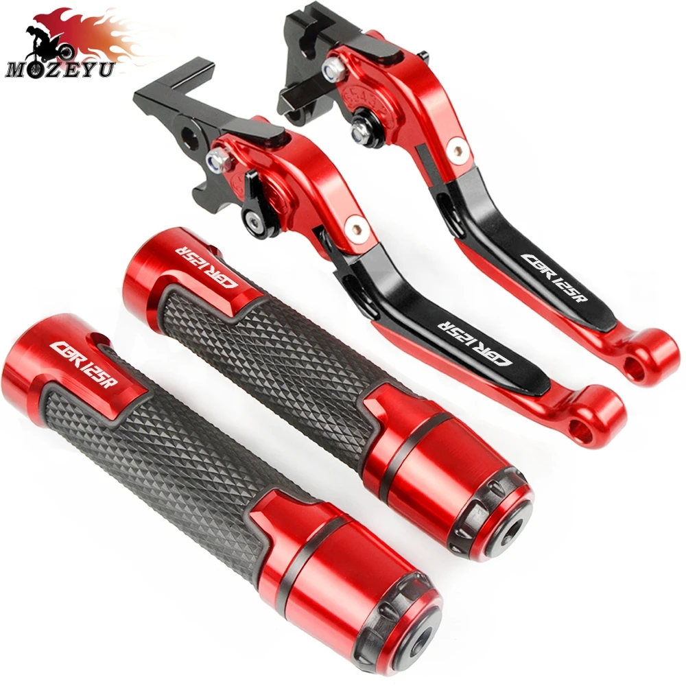 Для HONDA cbr CBR125R CBR 125R 2005 CNC Регулируемый рычаг тормоза сцепления и ручки руля 125r