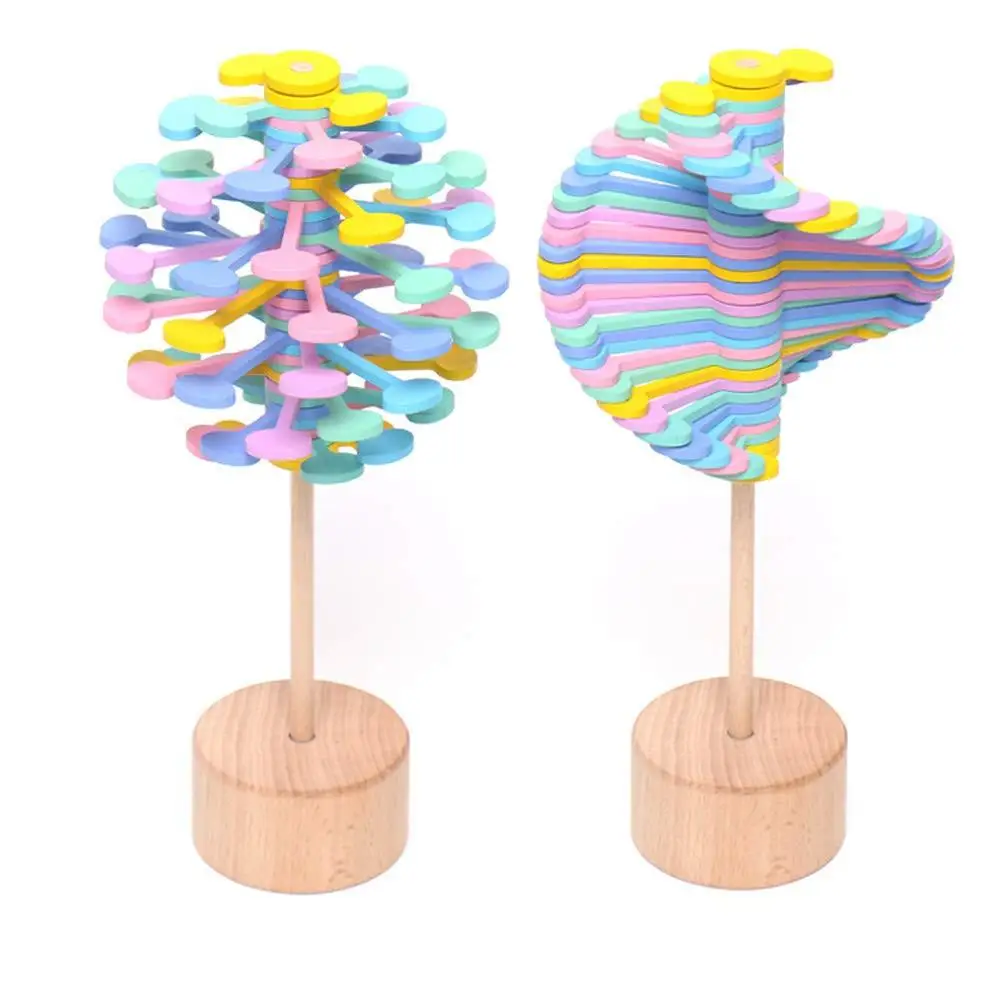 MeterMall деревянная игрушка с уменьшенным давлением для украшения офиса взрослых |