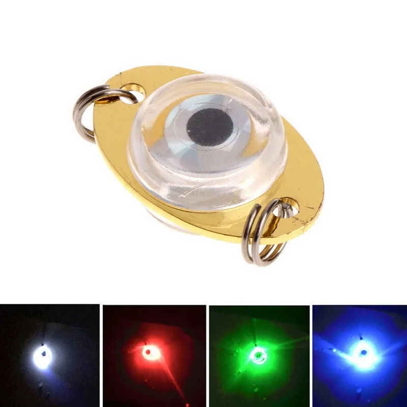 1 шт. светодиодные лампы для рыбы мини рыболовная приманка c подсветкой LED