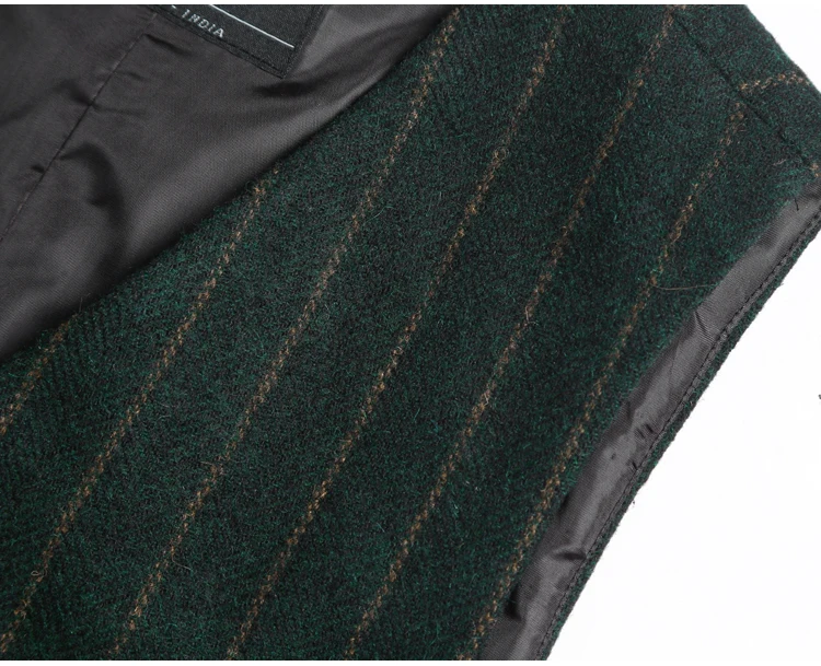 Для мужчин s жилет на свадьбу Формальные полосой костюм жилет весна Новая Англия Для мужчин полосой платье костюм жилет двубортный жилет повседневная M106