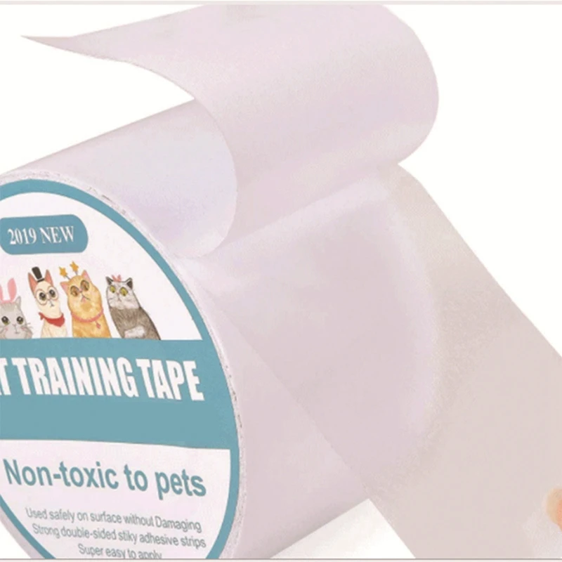 

Furniture Guard Cat Scratch Protector Anti-Scratch Tape Roll Cat Scratch Prevention Clear Sticker