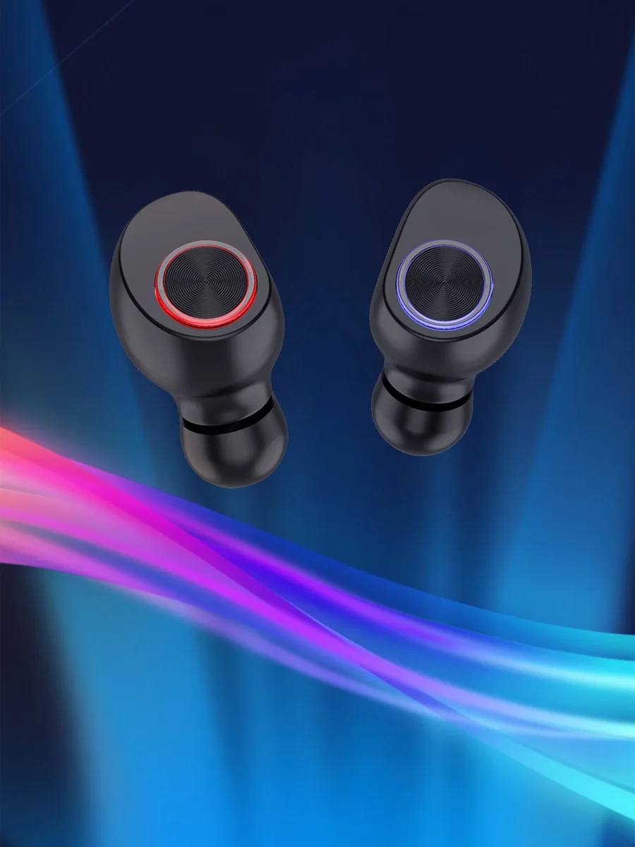 TWS Bluetooth Беспроводной наушники Шум шумоподавления громкой связи Bluetooth гарнитура для Беспроводной гарнитура стерео Hi-Fi наушники с зарядный Чехол для мобильного телефона