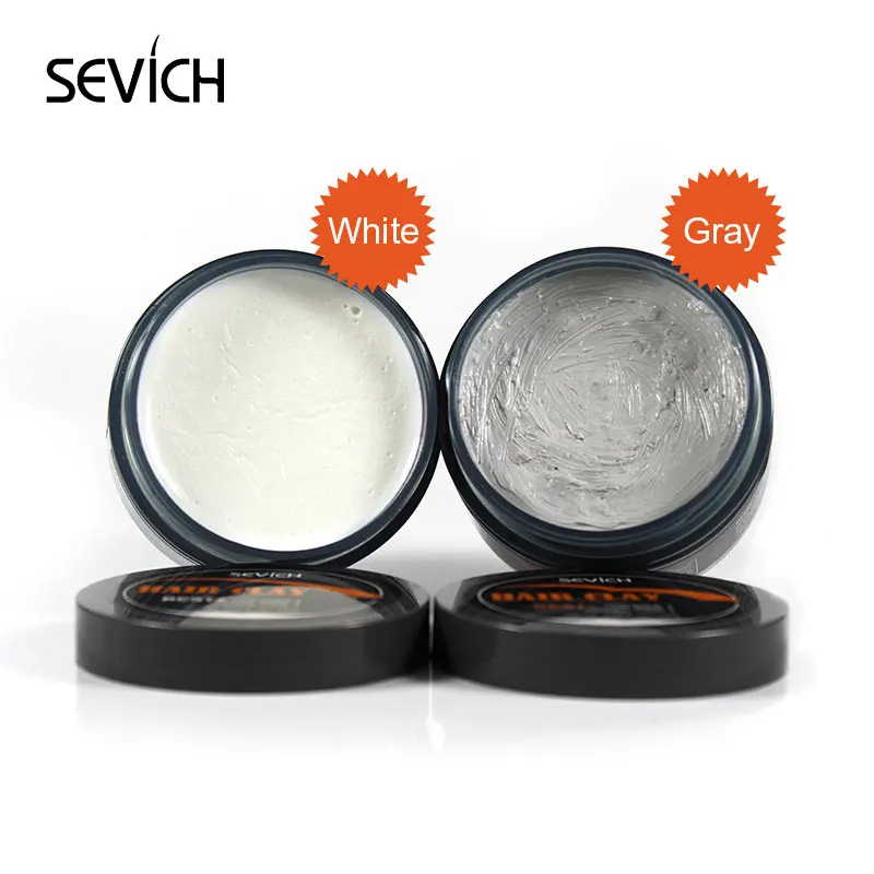 Sevich, 2 цвета, для мужчин, глина для волос, для сильного удержания, готовая Укладка волос, низкий блеск, стойкий воск для укладки волос, 100 г