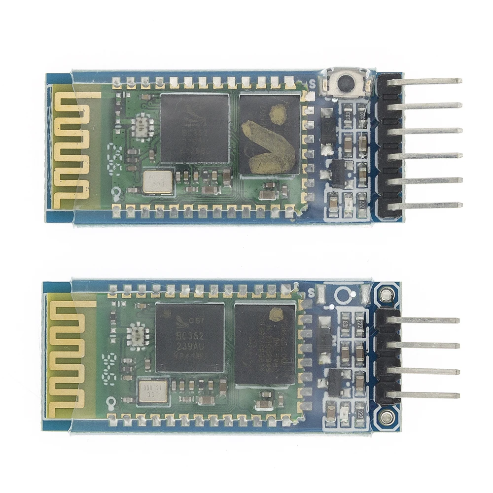 50pcs/LOT HC05 HC-05 HC06 HC-06 JY-MCU anti-reverse integrated Bluetooth serial pass-through module master-slave 6pin - купить по