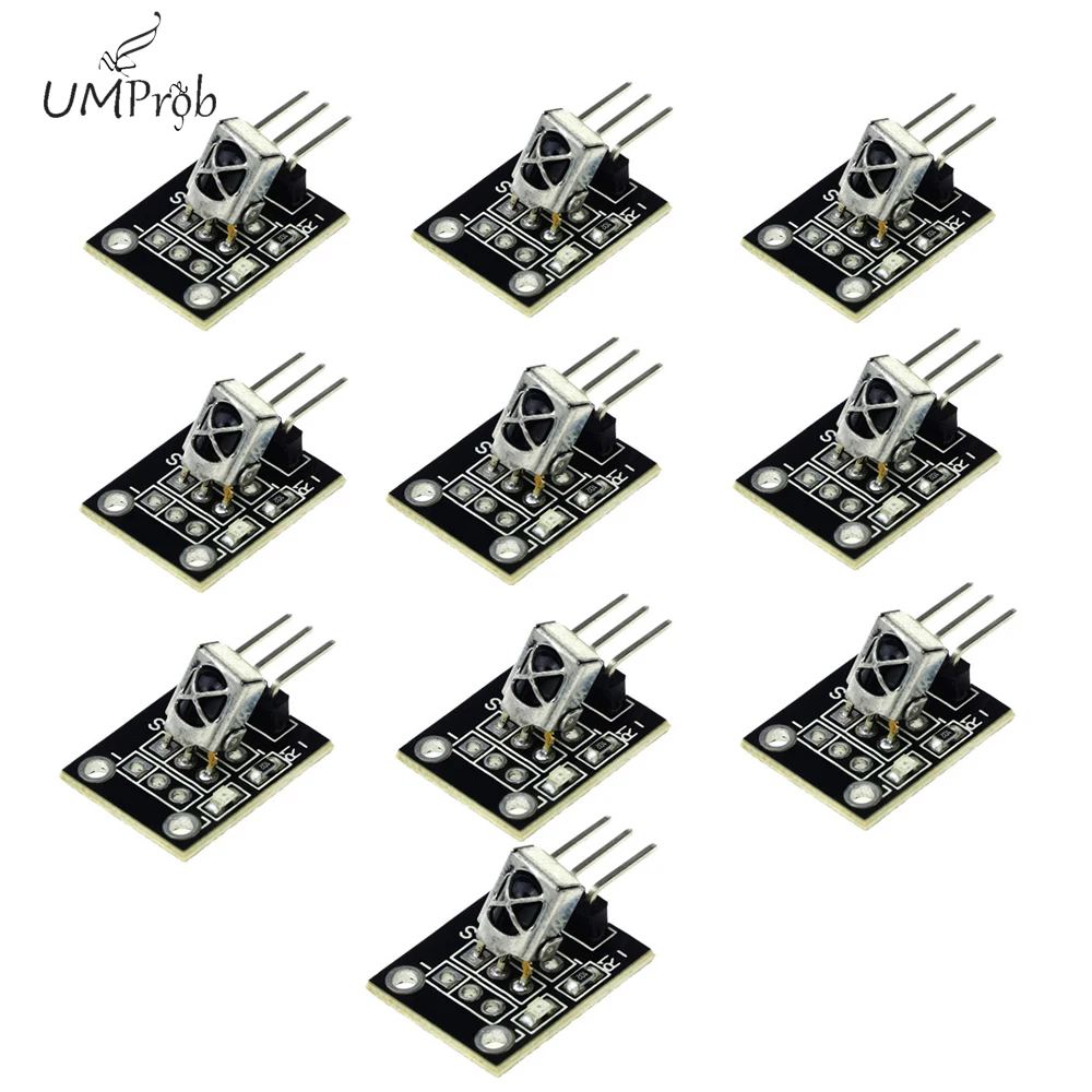 10 шт./лот KY 022 TL1838 VS1838B 1838 3pin 2 7 5 V Универсальный ИК инфракрасный датчик приемник
