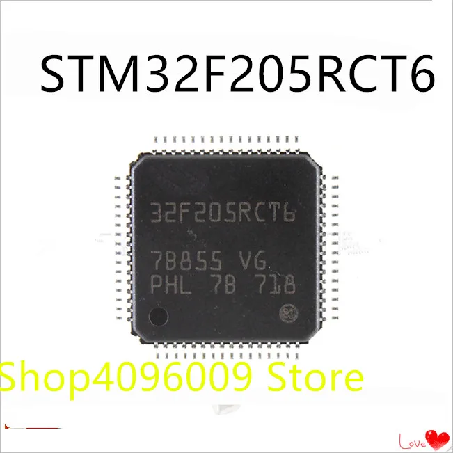 NEW 10 шт./лот STM32F205RCT6 32F205RCT6 LQFP-64 |