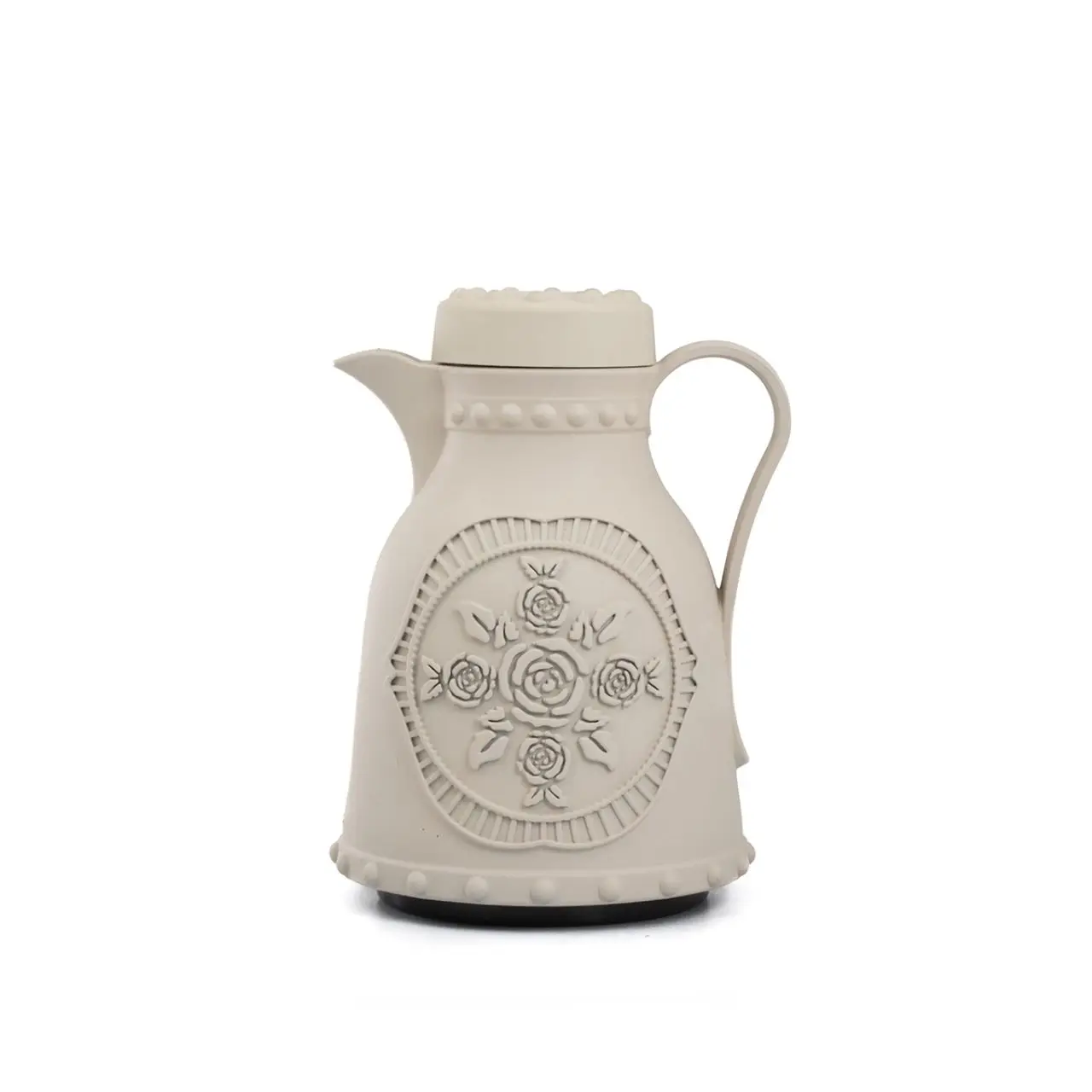 

1 Lt мягкий кофейный плоский термос с мягкими вставками розы