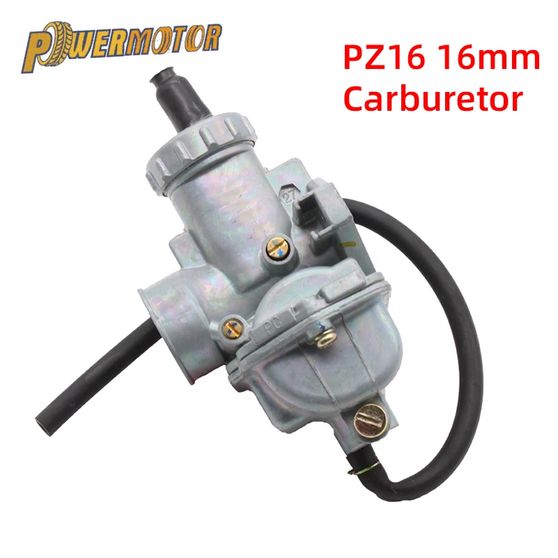 Универсальный ручной дроссель для мотоцикла PZ16 16 мм карбюратор KEIHI 50cc 70cc Motorcross ATV