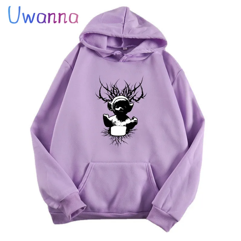 Gothic Telbabies Women Hoodies Long Sleeve Streetwear Oversized Women Clothing Sweetshirts Funny Casual Hoodie Dropshipping