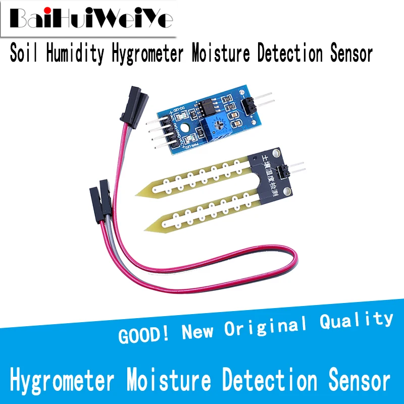 

Smart Electronics Soil Moisture Hygrometer Detection Humidity Sensor Module For arduino Development Board DIY Robot Smart Car