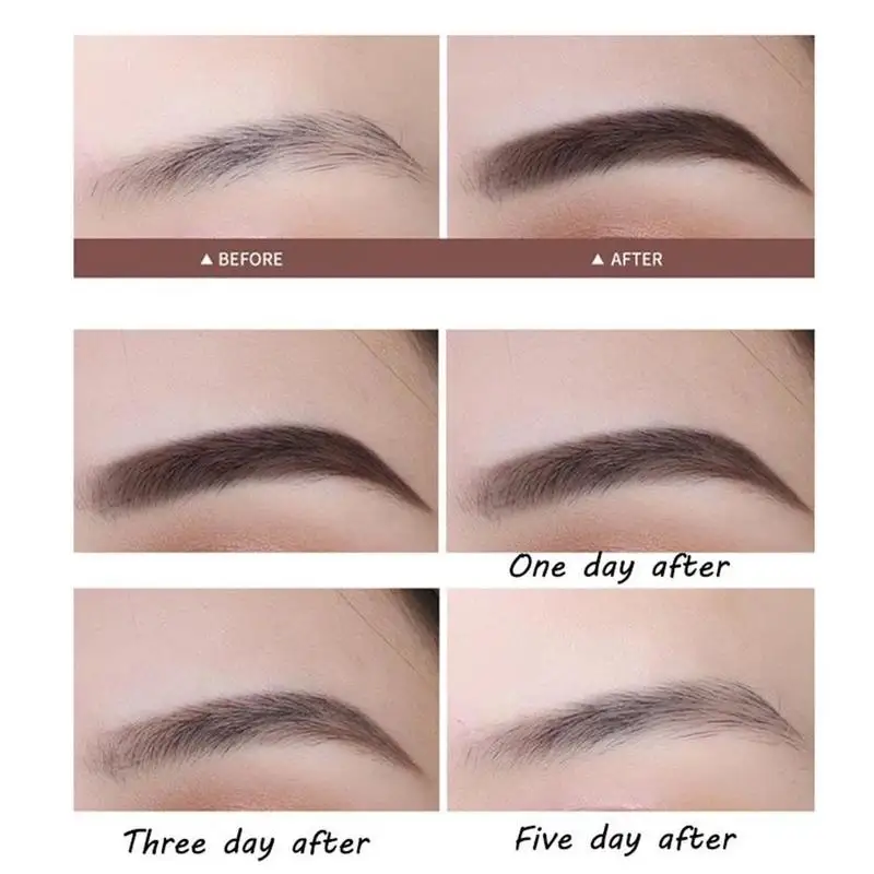 

Long Lasting Four-pronged Brush Head Eyebrow Pencil F7A5