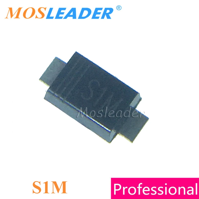 Mosleader DSR1M S1M SOD123FL 3000 шт DSR1 SOD123 1206 1A 1КВ | Электроника