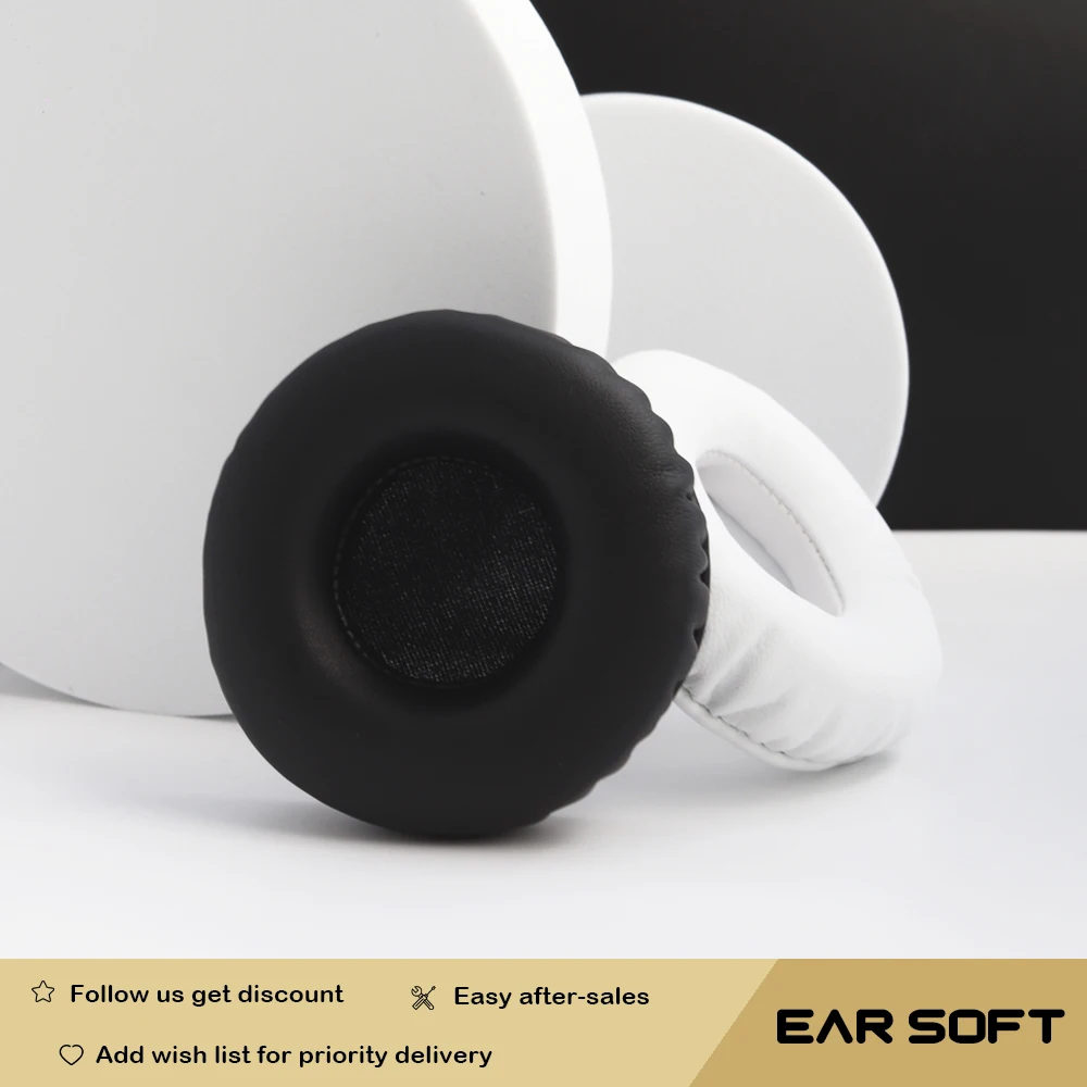 

Earsoft Replacement Ear Pads Cushions for AURICULAR TDK MP100 Headphones Earphones Earmuff Case Sleeve Accessories