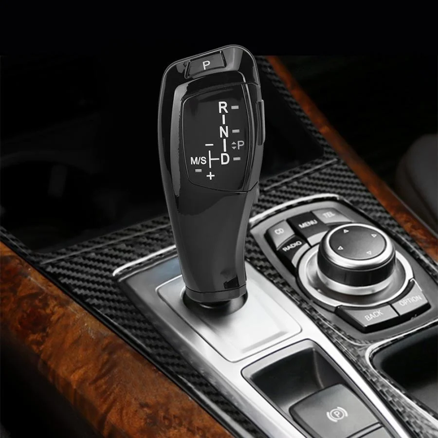 RHD LED Shift Knob Automatic Gear Shifter Lever Auto Accessory Fits for BMW E90 E91 E93 Right Hand Drive car accessories | Автомобили и