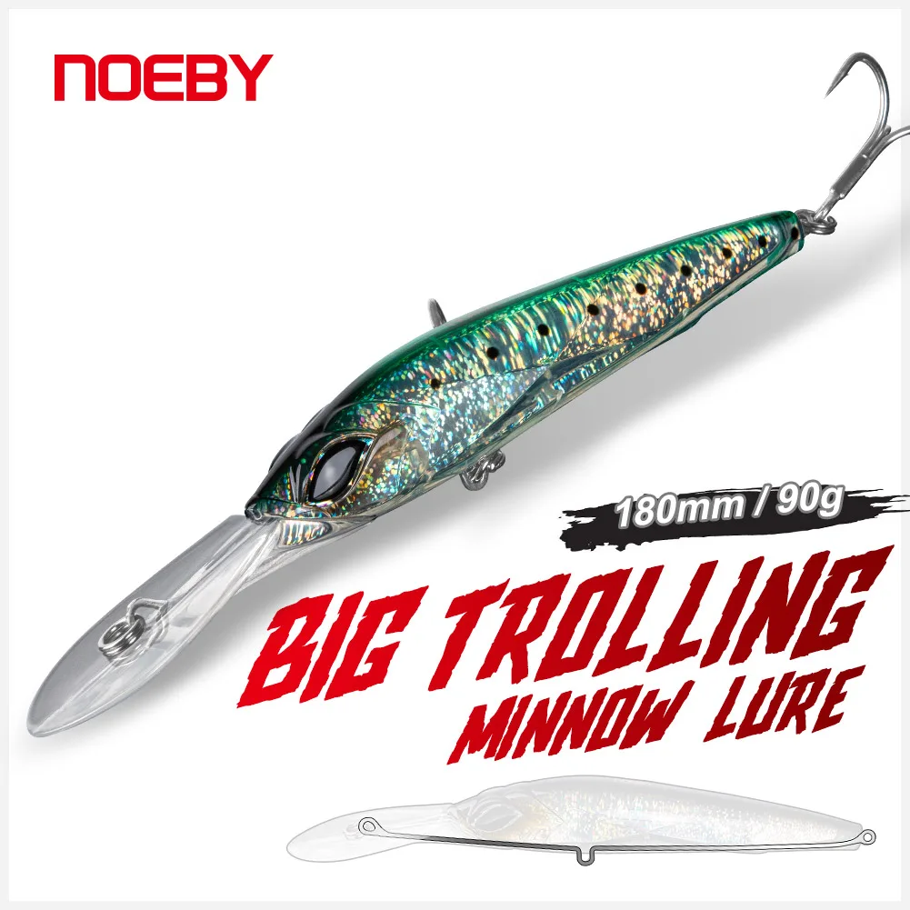 

NOEBY New Arrival Big Game Wobbler Trolling 18cm 90g Everything for Fishing Gear NBL9485