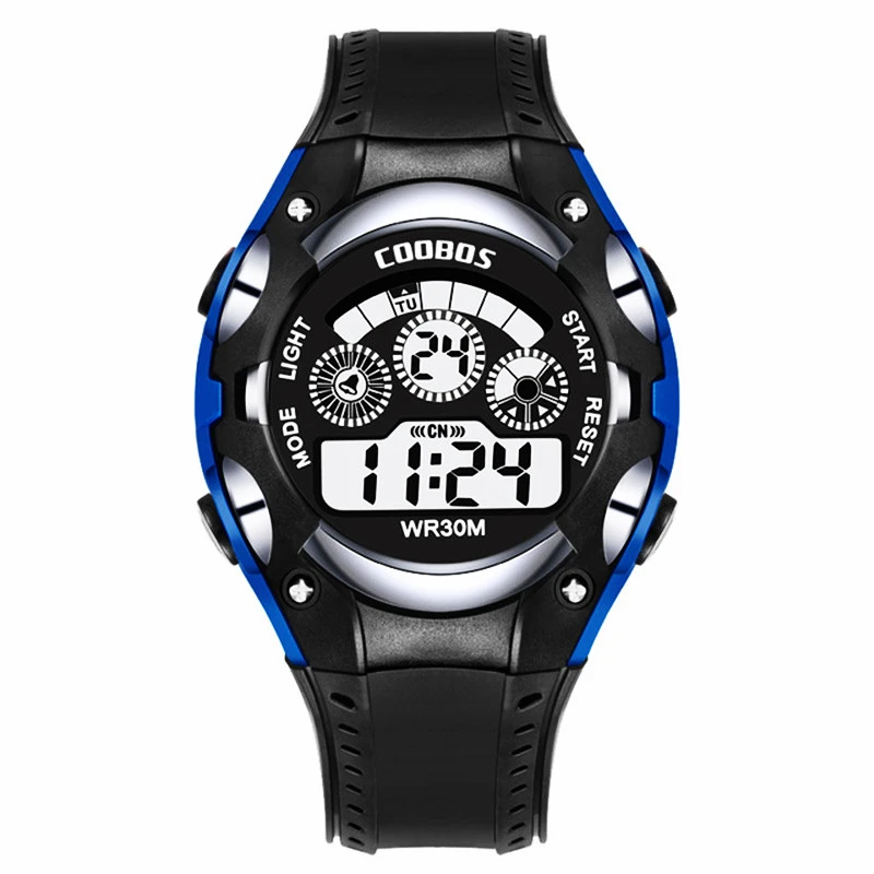 Будильник спортивные военные детские часы цифровые наручные