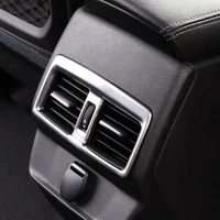 sbtmy stainless steel decorative frame the air conditioner in the rear outlet for renault koleos 2017 2018 accessories