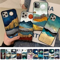 hand painted phone case for iphone 11 12 13 mini pro xs max 8 7 6 6s plus x 5s se 2020 xr case