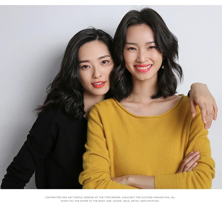 Baharcelin/женский осенне-зимний вязаный свитер пуловеры топы одежда с круглым