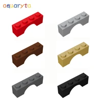 aquaryta 30pcs building blocks brick arch 1x4 window frame compatible with 3659 diy educationa assembles particles toy for teen