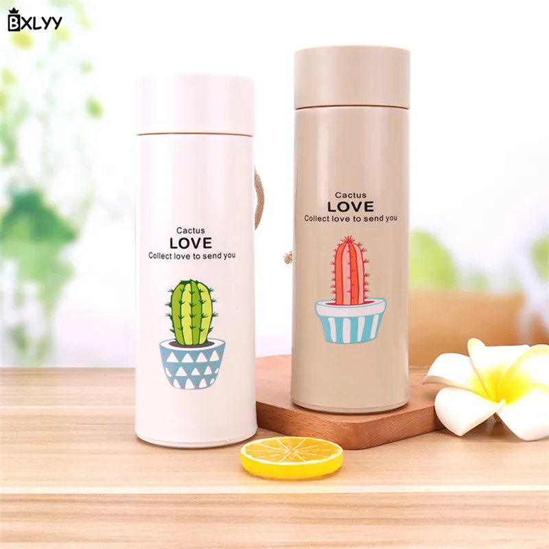 BXLYY модная двойная капельница стеклянная чашка Подарочный чайник Студенческая пара бутылка для воды кухонные аксессуары Рождество Halloween.75z