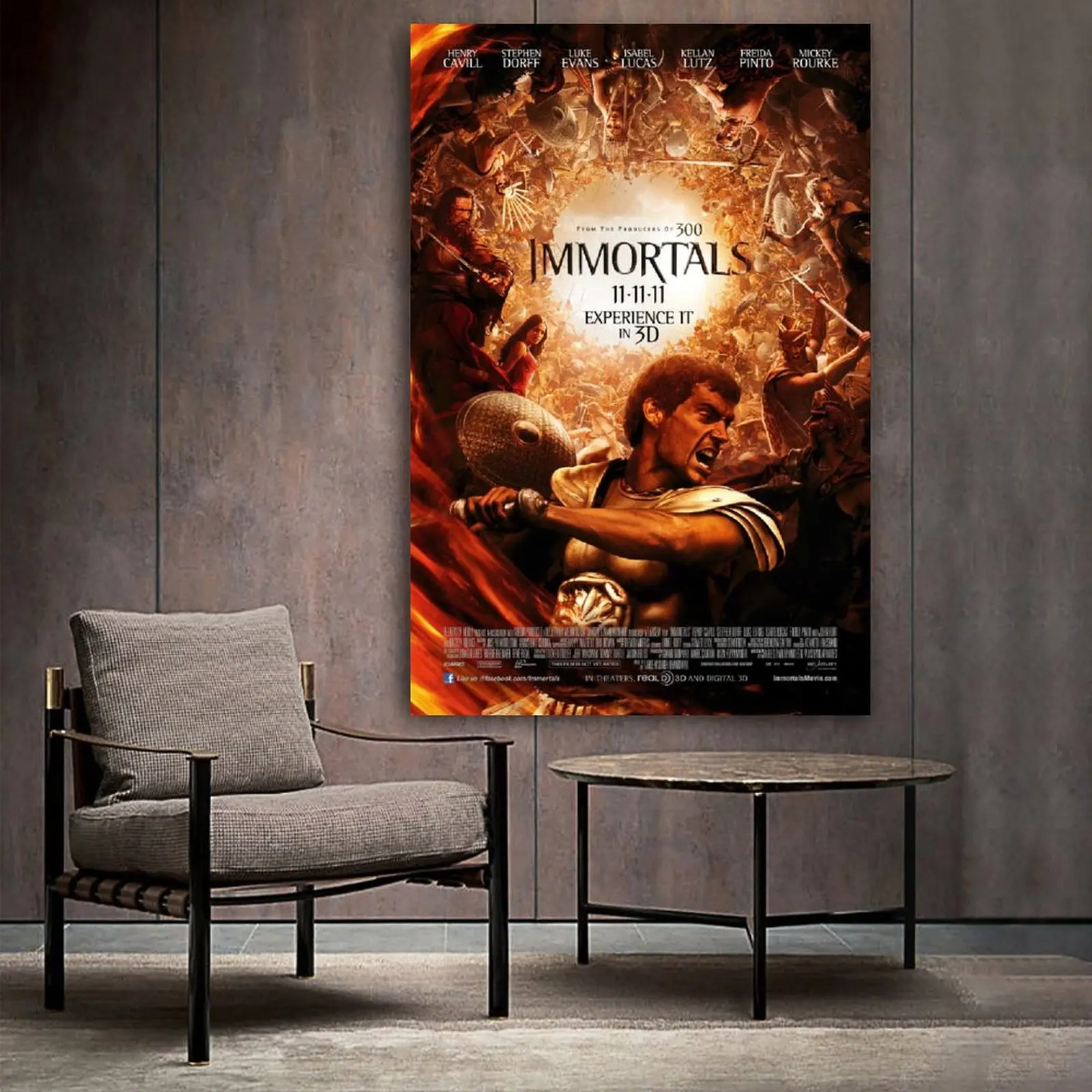

Immortals Movie & TV Poster Decorative Painting Canvas Wall Art Living Room Posters Bedroom Painting
